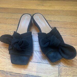 Maguire Women's Black Suede Leather Slide Sandals Sz 37
